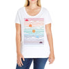Under  Sun Ladies Curvy T-Shirt