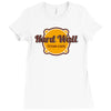 titan cafe Ladies Fitted T-Shirt