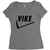 Vike Women's Triblend Scoop T-shirt