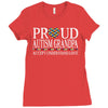 proud autism grandpa Ladies Fitted T-Shirt