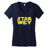 Star Wey Lightsaber Women's V-Neck T-Shirt