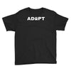 adopt paw sticker vinyl decal dog cat pet puppy Youth Tee