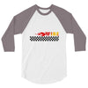 Fire Black 3/4 Sleeve Shirt