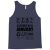 Born In January Tank Top