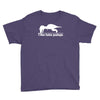 t rex hates pushups funny Youth Tee