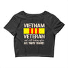 vietnam veteran Crop Top