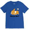 corgi cute puppy low battery charge me V-Neck Tee