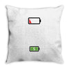 Mommy Dead Battery Throw Pillow