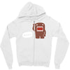 domo kun japanese tv, anime, manga comics Zipper Hoodie