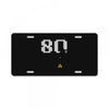 Made in the 80's License Plate