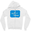 suck it trebek Zipper Hoodie