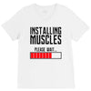 new installing muscle V-Neck Tee