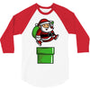 santa jumps 3/4 Sleeve Shirt