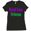 mardi gras princess Ladies Fitted T-Shirt