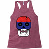 russia till i die Racerback Tank