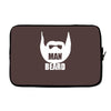 man beard Laptop sleeve