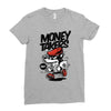 money takers Ladies Fitted T-Shirt