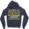 i'm a proud father in law Zipper Hoodie