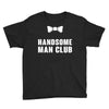 Handsome Man Club Bow Tie Youth Tee