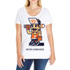never surrender Ladies Curvy T-Shirt
