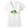 am i a ninja yet Women's V-Neck T-Shirt