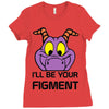 i'll be your journey into imagination Ladies Fitted T-Shirt