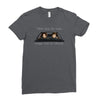 shotgun shuts his cakehole Ladies Fitted T-Shirt