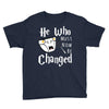 He Who Must Now Be Changed Youth Tee