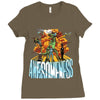 awesomeness Ladies Fitted T-Shirt