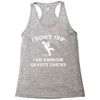 i dont trip Racerback Tank