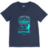 I Dont Need Therapy I Just Need Backpacking V-Neck Tee