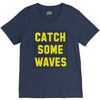 Catch Some Waves V-Neck Tee