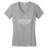 nbc psych fist bump Women's V-Neck T-Shirt
