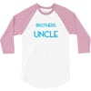 Only The Best Brothers Get Promoted To Uncle 3/4 Sleeve Shirt