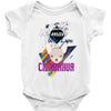 who loves chihuahua Baby Bodysuit