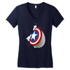 SIMPLE NICE Women's V-Neck T-Shirt
