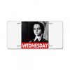 wednesday addams License Plate