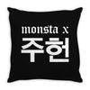 Monsta X Throw Pillow