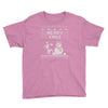 christmas funny dog &amp; snowman Youth Tee