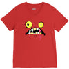 halloween face V-Neck Tee