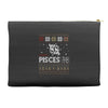 santa pisces christmas ugly t shirts Accessory Pouches
