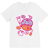 donut ghost baking V-Neck Tee