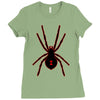 black widow spider Ladies Fitted T-Shirt