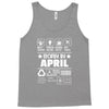 Born In April Tank Top
