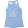 dump trump Racerback Tank