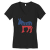 keledai Women's V-Neck T-Shirt