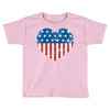 usa flag 2 Toddler T-shirt