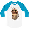 owl coffee 3/4 Sleeve Shirt