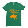 midnight oil Ladies Fitted T-Shirt