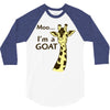 moo, i'm a goat 3/4 Sleeve Shirt